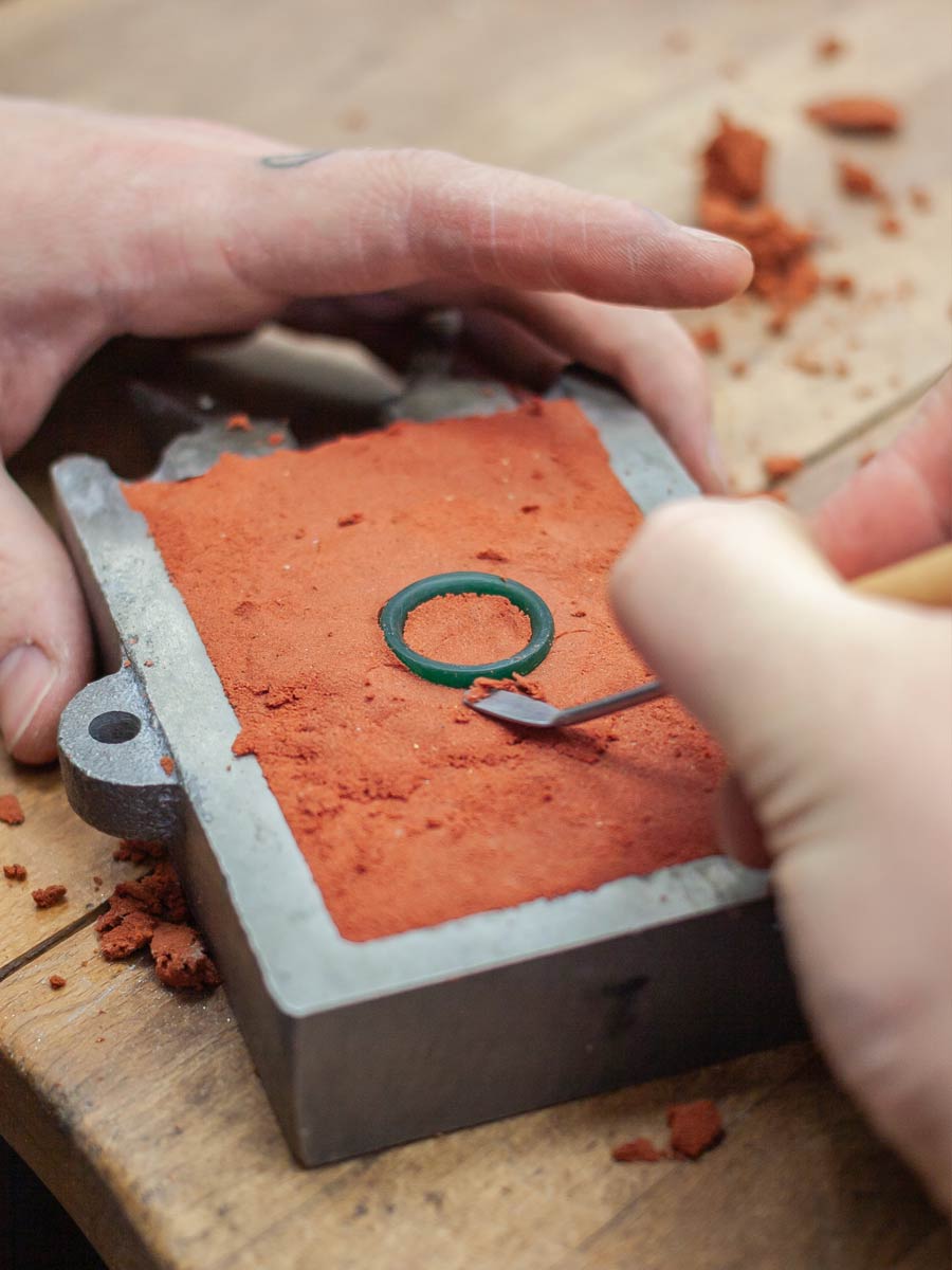 Trauringkurs Sandguss