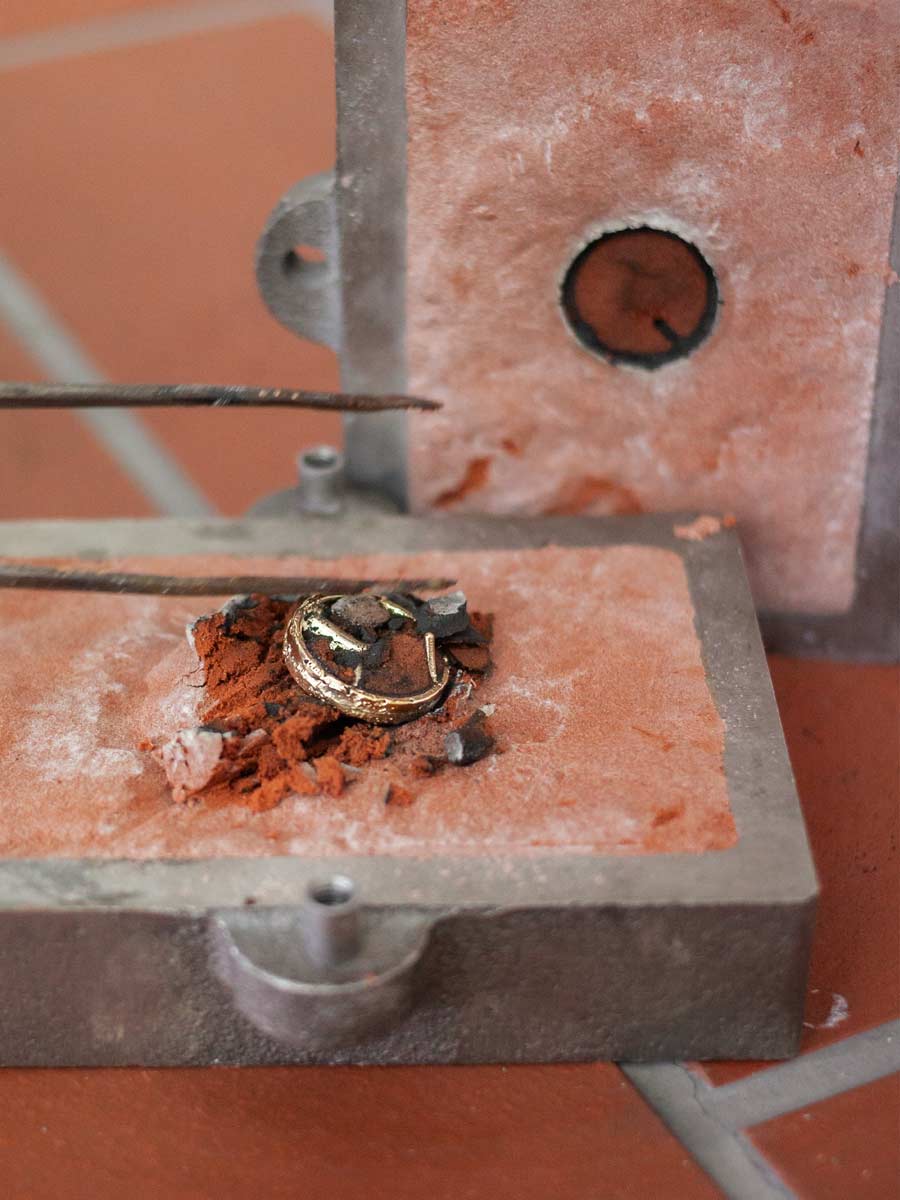 Trauringkurs Sandguss