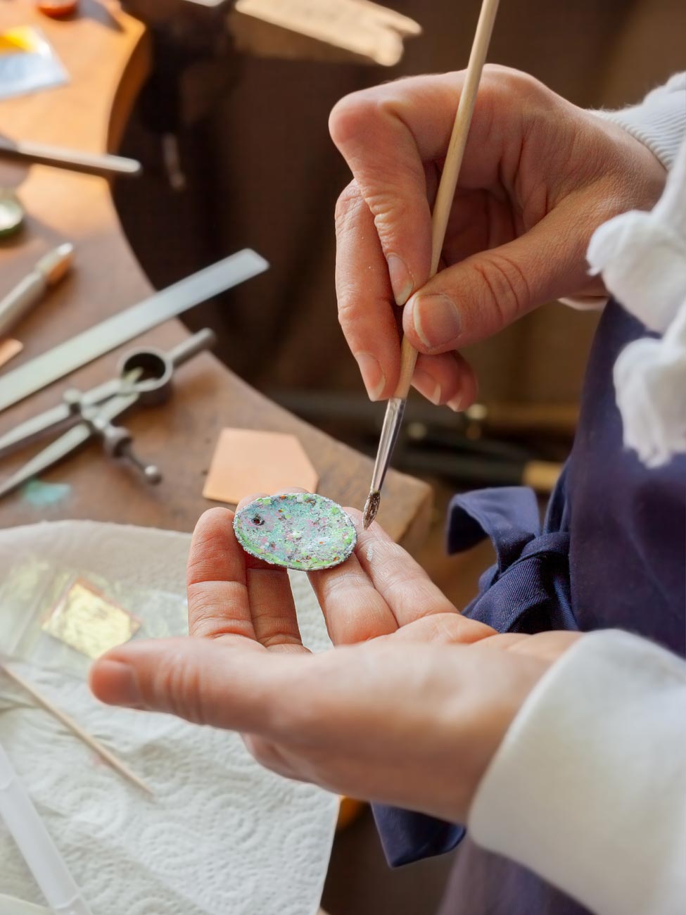 Workshop Emaillieren